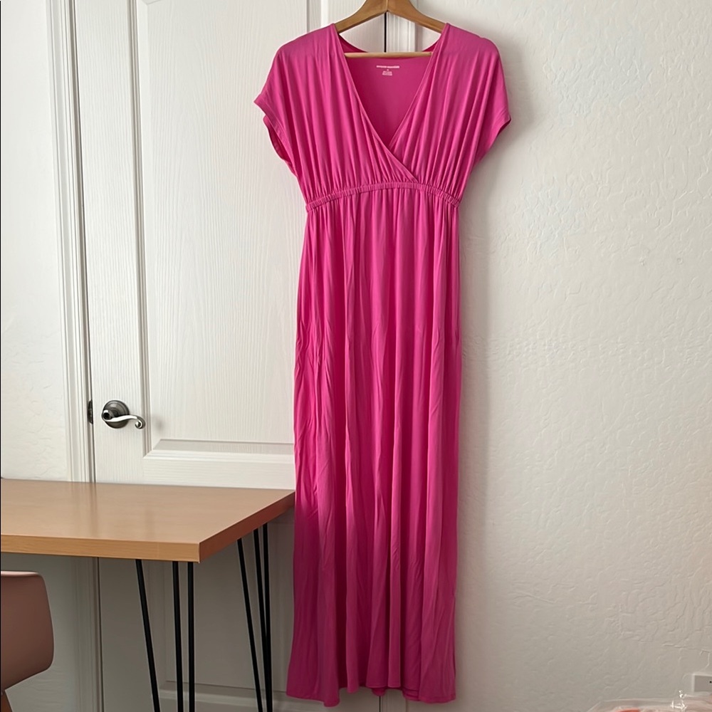 Amazon Essentials Women's Waisted Maxi Dress